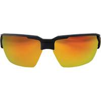 Pumori Safety Glasses, Red/Mirror Lens, Anti-Scratch, ANSI Z87+/MCEPS GL-PD 10-12/Meets/Exceeds CSA Z94.3 Canadian Safety Group Inc.