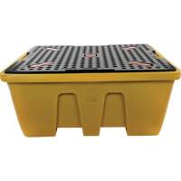 IBC Spill Pallet, 333 US gal. Spill Capacity, 66" x 66" x 27.5" Canadian Safety Group Inc.