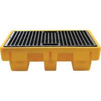 2-Drum Spill Pallet, 61 US gal. Spill Capacity, 51.5" x 36" x 15" Canadian Safety Group Inc.