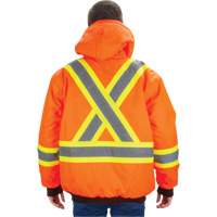 Waterproof 7-in-1 Winter Parka, High Visibility Orange, Medium Canadian Safety Group Inc.