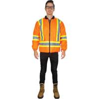 Waterproof 7-in-1 Winter Parka, High Visibility Orange, Medium Canadian Safety Group Inc.