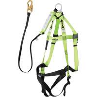 FBH-10000A5440-4 Harnais & longe classe A de 4' avec capacit&eacute; de 220 lb, Combinaison harnais/longe Canadian Safety Group Inc.