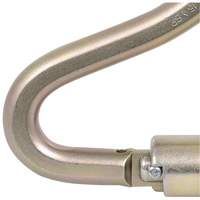 CP-04011-1 Mousqueton zingu&eacute; avec ouverte de portique de 2", Acier Canadian Safety Group Inc.