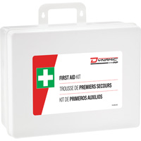 Trousse de premiers soins Dynamic, R&eacute;pond ou surpasse la norme CSA Z1220-24 type 2 environnements &agrave; faible risque, Moyen (26-50 travailleurs) Canadian Safety Group Inc.