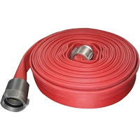 Nitrile Rubber Fire Hose, 50' L, 2-1/2" Dia., 200 Canadian Safety Group Inc.
