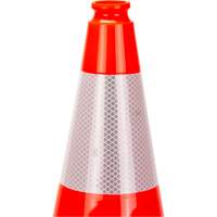 Premium Traffic Cone, 18", Orange, 6" Reflective Collar(s) Canadian Safety Group Inc.