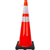 Premium Traffic Cone, 36", Orange, 4" & 6" Reflective Collar(s) Canadian Safety Group Inc.