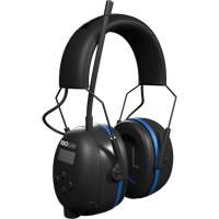 Black & Blue Air Defender AM/FM BT Earmuffs, Headband Style, 25 dB Canadian Safety Group Inc.