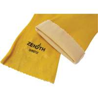 Gants &agrave; fini rugueux et r&eacute;sistants aux produits chimiques, Taille 9, 14" lo, PVC, Doublure en Interlock, 47-mil Canadian Safety Group Inc.