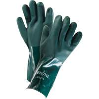 Gants verts &agrave; double enduit, 14" lo, PVC, Doublure en Jersey de coton, 70 mils Canadian Safety Group Inc.