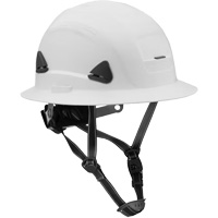 Casque Fibre Metal de style escalade avec bordure compl&egrave;te, R&eacute;pond aux normes CSA type 2, Suspension Rochet, Non ventil&eacute; Canadian Safety Group Inc.