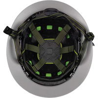 Casque Fibre Metal de style escalade avec bordure compl&egrave;te, R&eacute;pond aux normes CSA type 2, Suspension Rochet, Ventil&eacute; Canadian Safety Group Inc.