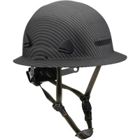 Casque Fibre Metal de style escalade avec bordure compl&egrave;te, R&eacute;pond aux normes CSA type 2, Suspension Rochet, Non ventil&eacute; Canadian Safety Group Inc.