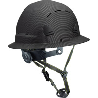 Casque Fibre Metal de style escalade avec bordure compl&egrave;te, R&eacute;pond aux normes CSA type 2, Suspension Rochet, Ventil&eacute; Canadian Safety Group Inc.
