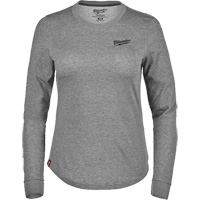 FREEFLEX Long-Sleeve Hybrid T-Shirt, Women's, X-Small, Grey Canadian Safety Group Inc.