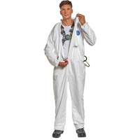 Combinaison jetable compatible avec harnais, Petit, Blanc, Tyvek 500 Canadian Safety Group Inc.