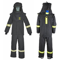 Ensemble de manteau contre l'arc &eacute;lectrique TCG moyen avec courroie de sortie, 75 cal/cm² Canadian Safety Group Inc.