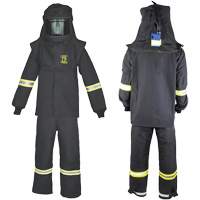 Ensemble de manteau contre l'arc &eacute;lectrique TCG moyen, 75 cal/cm² Canadian Safety Group Inc.