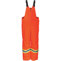 Combinaison robuste trilob&eacute;e ignifug&eacute;e anti-d&eacute;chirure de 300D Journeyman, Polyester, Petit, Orange haute visibilit&eacute; Canadian Safety Group Inc.