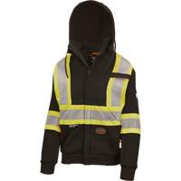 Chandail lourd avec capuchon, Femmes, T-petit, Noir Canadian Safety Group Inc.