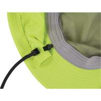 Chapeau de garde forestier 8934 Chill-Its avec prot&egrave;ge-nuque, petit/moyen, Lime haute visibilit&eacute; Canadian Safety Group Inc.