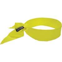 Bandeau de refroidissement Chill-Its 6702 avec polym&egrave;res int&eacute;gr&eacute;s et fermeture &agrave; nouer, Jaune lime haute visibilit&eacute; Canadian Safety Group Inc.