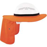 Visi&egrave;re universelle avec protection de la nuque pour casque de s&eacute;curit&eacute; Chill-Its 6661, Orange haute visibilit&eacute; Canadian Safety Group Inc.