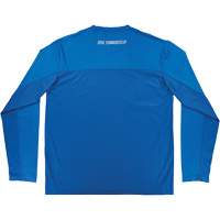 Chemise de refroidissement &agrave; manches longues avec protection solaire et UV Chill-Its 6689, Bleu, Petit Canadian Safety Group Inc.