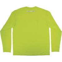 Chemise de refroidissement &agrave; manches longues avec protection solaire et UV Chill-Its 6689, Jaune lime haute visibilit&eacute;, Petit Canadian Safety Group Inc.