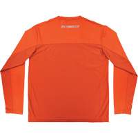 Chemise de refroidissement &agrave; manches longues avec protection solaire et UV Chill-Its 6689, Orange, Petit Canadian Safety Group Inc.