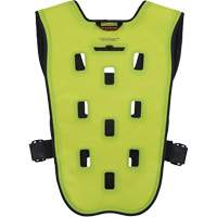 Veste de refroidissement &eacute;vaporatif Chill-Its 6685 avec fermeture &agrave; glissi&egrave;re, T-petit, Jaune lime haute visibilit&eacute; Canadian Safety Group Inc.