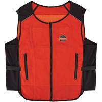Veste de refroidissement &agrave; changement de phase l&eacute;g&egrave;re Chill-Its 6255 (veste seulement), Petit/Moyen, Orange Canadian Safety Group Inc.