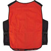 Veste de refroidissement &agrave; changement de phase l&eacute;g&egrave;re avec sachets de recharge Chill-Its 6260, Petit/Moyen, Orange Canadian Safety Group Inc.