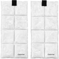 Veste de refroidissement &agrave; changement de phase l&eacute;g&egrave;re avec sachets de recharge Chill-Its 6260, Petit/Moyen, Orange Canadian Safety Group Inc.