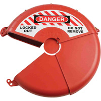 Dispositif de verrouillage coulissant pour vanne &agrave; opercule, Type Volant Canadian Safety Group Inc.