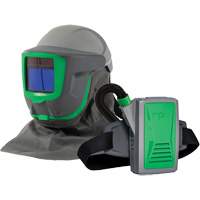 Z-Link+ syst&egrave;me APR motoris&eacute; avec cape &agrave; l'&eacute;paule & visi&egrave;re, Respirateur &agrave; masque/Masque de soudage Canadian Safety Group Inc.