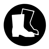 &eacute;tiquettes avec pictogramme Right to Know - Combinaison pleine protection, Vinyle, Feuille, 5/8" lo x 3/4" la Canadian Safety Group Inc.