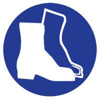 &eacute;tiquettes avec pictogramme Right to Know - Bottes, Vinyle, Feuille, 1" lo x 1-1/8" la Canadian Safety Group Inc.