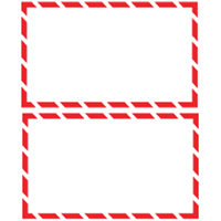 &eacute;tiquettes SIMDUT 200/pqt, Papier, Rouleau, 4-3/4" lo x 8-1/2" la Canadian Safety Group Inc.