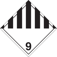 Plaque-&eacute;tiquette TMD divers dangers, Aluminium Canadian Safety Group Inc.