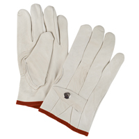 Standard-Duty Ropers Gloves, Small, Grain Cowhide Palm Canadian Safety Group Inc.