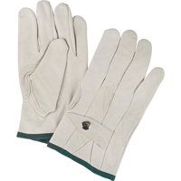 Standard-Duty Ropers Gloves, Medium, Grain Cowhide Palm Canadian Safety Group Inc.