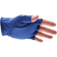 Doublures antichocs pour gants sans doigts, main droite, 6/T-petit, Paume en Synth&eacute;tique, Poignet &agrave; enfiler Canadian Safety Group Inc.