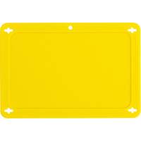 &eacute;tiquette vierge pour vanne, Plastique, 4-3/4" la x 3-1/4" h Canadian Safety Group Inc.