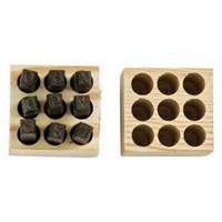 Number Steel Stamp Punch Set, # 4/6/3/2/1/8/9/7/5, 1/4" Canadian Safety Group Inc.