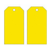 &eacute;tiquettes vierges pour la pr&eacute;vention des accidents, M&eacute;tal, 3" la x 5-3/4" h Canadian Safety Group Inc.