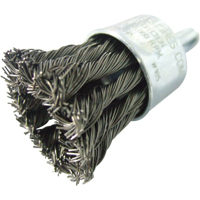 Knotted Wire End Brushes, 1" Dia., 0.020" Wire Dia., 1/4" Shank Canadian Safety Group Inc.