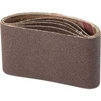 Portable Abrasive Belt, 3" W x 21" L, Aluminum Oxide, 100 Grit Canadian Safety Group Inc.