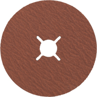 Disque en fibre, C&eacute;ramique, 80, 4-1/2" Dia x 7/8" Arbre Canadian Safety Group Inc.