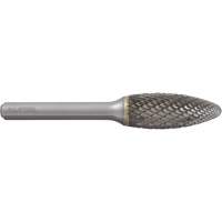 Fraise au carbure en forme de flamme ALLSTEEL, SH-5, 1/2" dia., 1/4" Tige, 1-1/4" Prof. de la coupe Canadian Safety Group Inc.